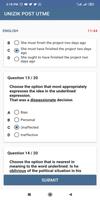UNIZIK Post-UTME OFFLINE App - Faceyourbook screenshot 3