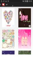Love Sticker & Cute Cards capture d'écran 3