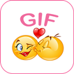 Stiker Cinta Gif