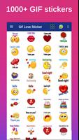 Gif Love Sticker ảnh chụp màn hình 1