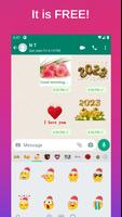 برنامه‌نما Gif Love Sticker عکس از صفحه