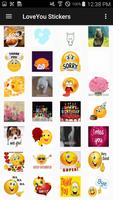 LoveYou Stickers اسکرین شاٹ 2