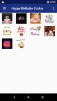 Happy Birthday Stickers الملصق