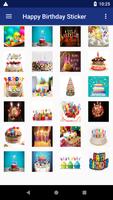 Happy Birthday Stickers capture d'écran 2