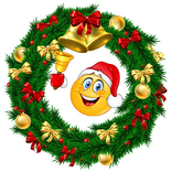 Etiqueta de Navidad y GIF