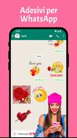 Poster WASticker Love Sticker Gifs