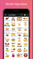 Stiker Cinta - WAStickerApps poster