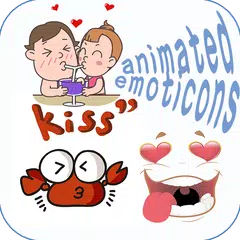 Animated Emoticons Stickers APK Herunterladen