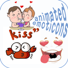 Animated Emoticons Stickers أيقونة