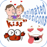 Animated Emoticons Stickers-icoon
