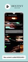 Destiny Piano Music Plakat