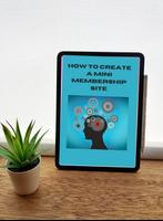 How to Create a Mini Membership Site 스크린샷 1