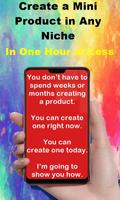 پوستر Niche marketing Product Creati