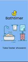 Bath timer: Shorter Showers poster