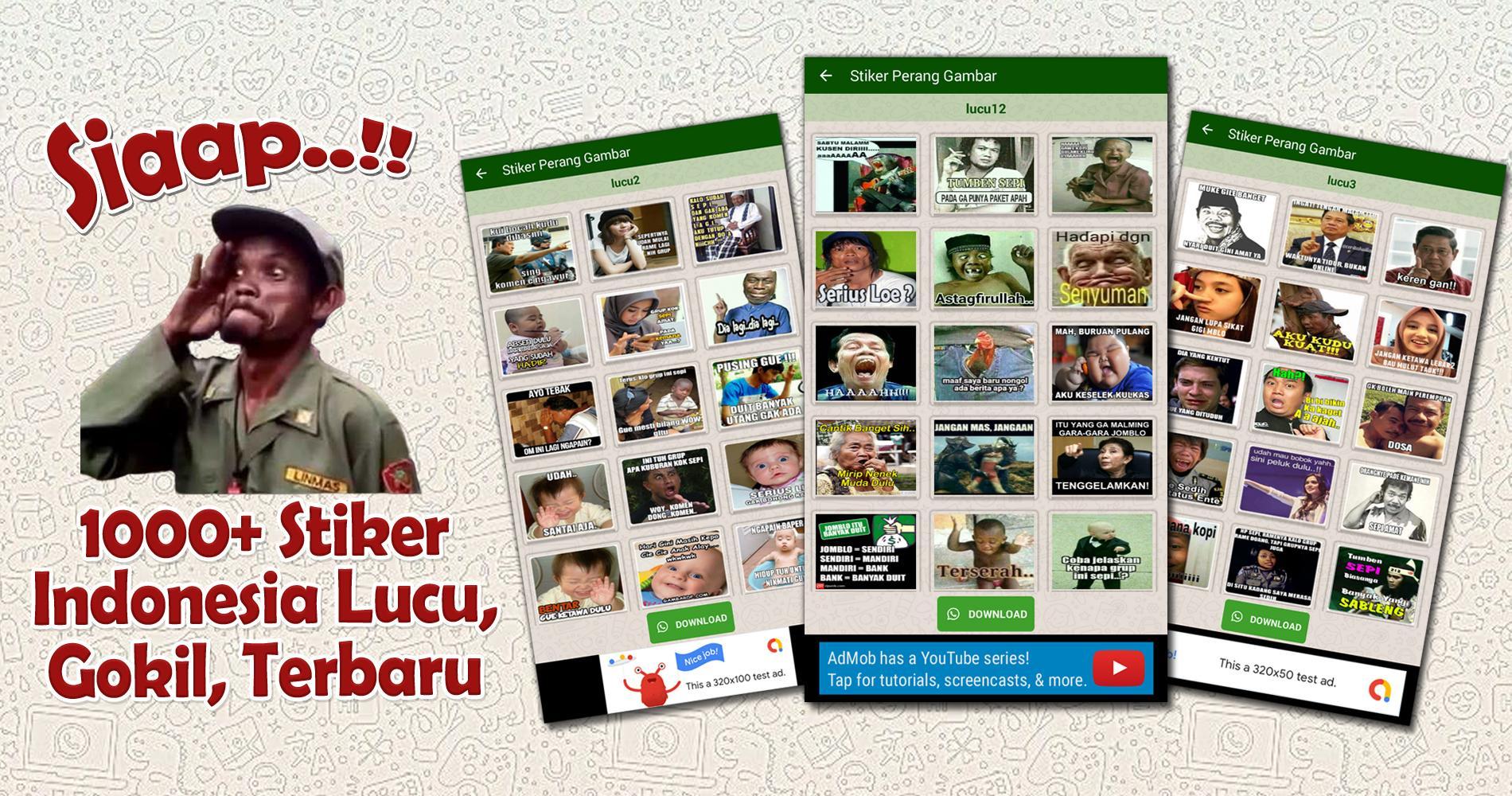 Stiker Meme Indonesia Lucu Wastickersapps Stickers For Android