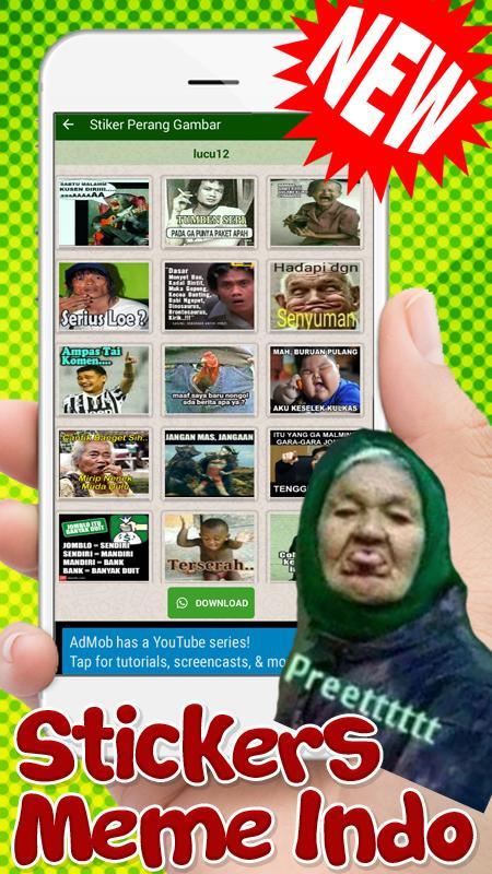 48+ Whatsapp Stiker Wa Lucu Meme