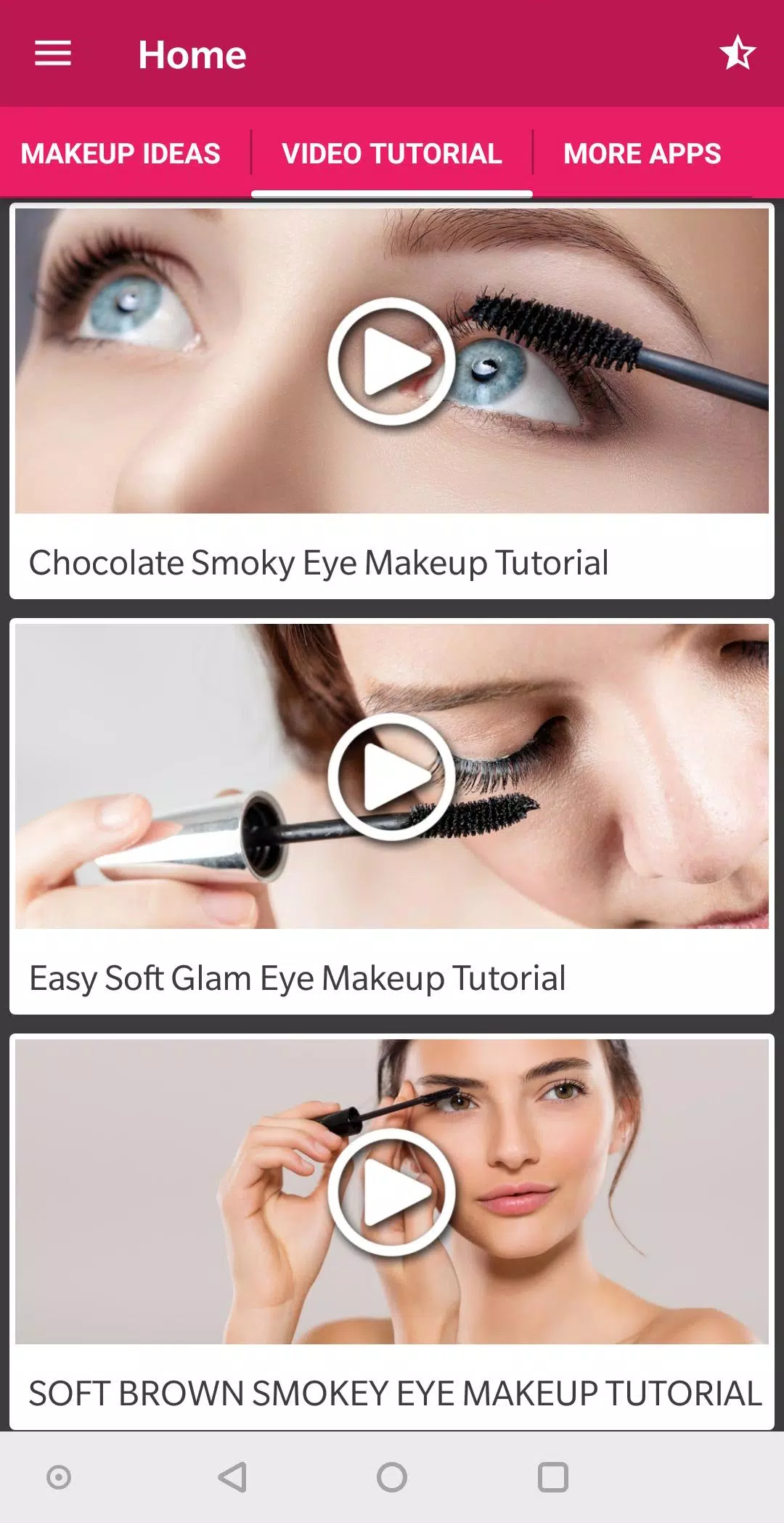 Descarga de APK de Maquillaje de Ojos para principiantes para Android Descarga de APK de Maquillaje de Ojos para principiantes para Android