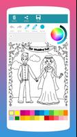 Bride and Groom Coloring Book screenshot 2
