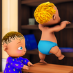 Twins Cute Baby Simulator Game