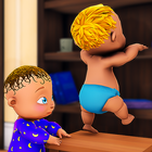 Twins Cute Baby-SimulatorSpiel Zeichen