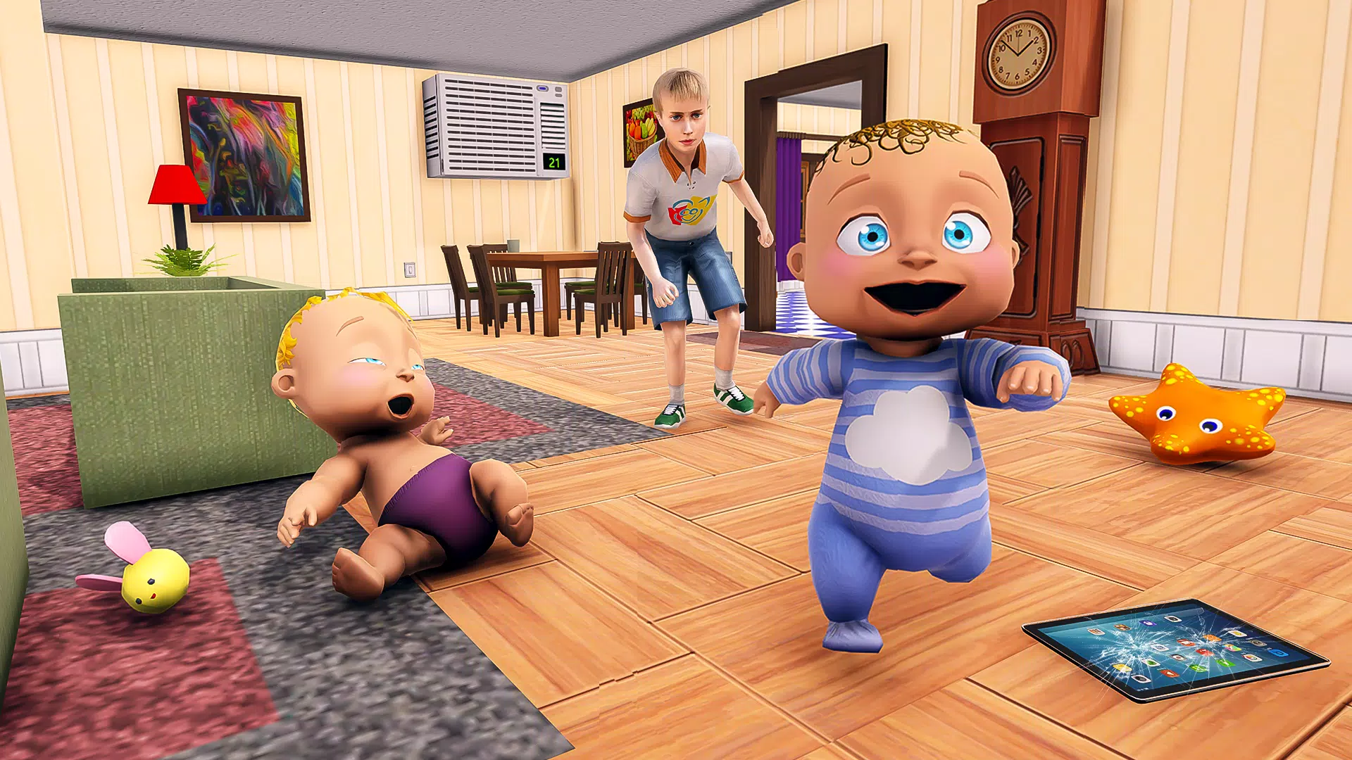 Twins Nursery Baby Games APK + Mod for Android.