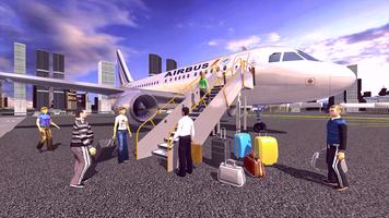 City Pilot Flight Sim Games 3D โปสเตอร์