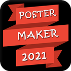 poster design maker app free- concepteur de flyers icône