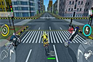 Moto Bike Racer Pro Fighter 3D Affiche