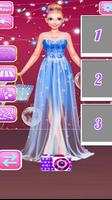 New  Princess DressUp Game Affiche