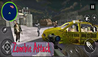 Zombie Fighter : FPS zombie Sh capture d'écran 2