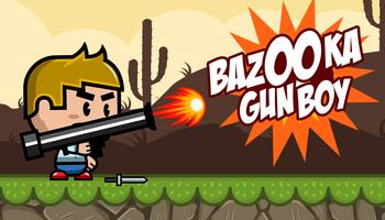 Bazooka Gun Boy Affiche