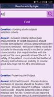 Clinical research Exam prep: c screenshot 3