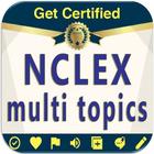 NCLEX multi topics Exam Review icon