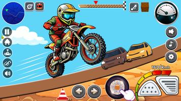 Downhills Stunt-Kids Bike Game plakat