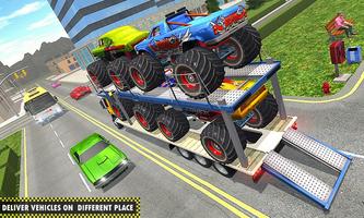 Real Monster Truck Airplane Flight Pilot screenshot 1