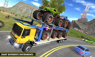 Real Monster Truck Airplane Flight Pilot screenshot 2