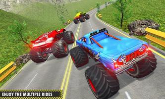 Prawdziwy monster truck gra samolot transportowy screenshot 3