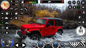 Offroad Car Driving Jeep Games Ekran Görüntüsü 2