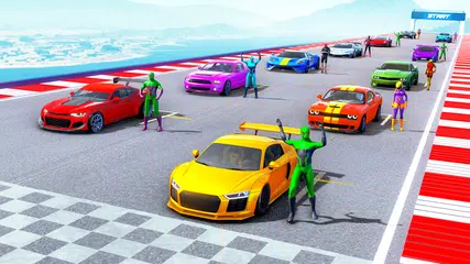 Superhero Game: Ramp Car Stunt XAPK download
