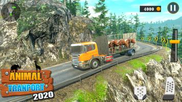 동물 운송 트럭 게임 : 유람선 시뮬레이터 포스터