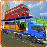 Vehicle Transporter Truck Driving: Bus Transport icon