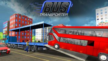 Vehicle Transporter Truck Driving: Bus Transport স্ক্রিনশট 1