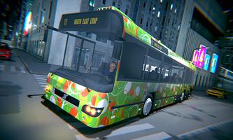 City Bus Simulador Aparcamiento 2019 Poster