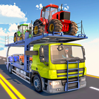 Car Transporter Truck Driver:Cargo Plane Simulator ไอคอน