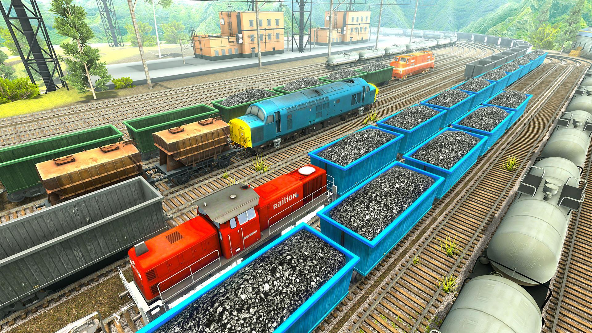Игра грузовые поезда