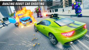 Crocodile Robot Car Simulator: War Robot Games ảnh chụp màn hình 3