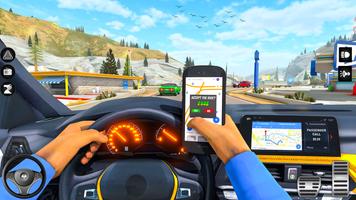 Crazy Car Driving: Taxi Games imagem de tela 2