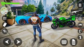 Rope City War: Gangster Game Affiche