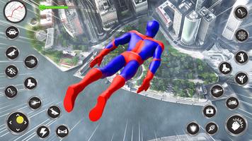 Spider Hero Game Spider Rope capture d'écran 1