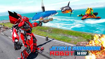 Jet Ski Robot Games screenshot 2